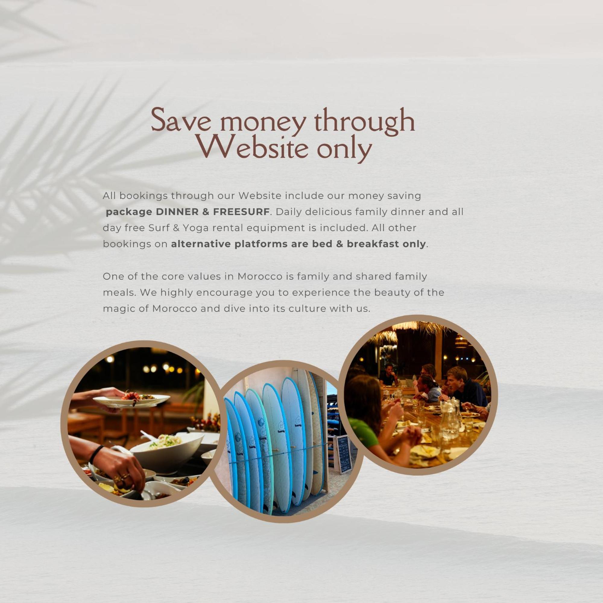 Surf And Sound Hotel Imsouane Exterior photo
